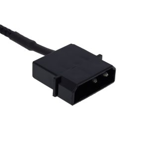 Phobya Y-cable for PWM splitter 4Pin PWM to 4Pin PWM and 4Pin Molex 50cm - black : image 2