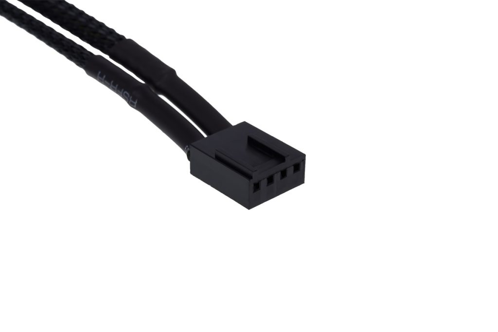 Phobya Y-cable for PWM splitter 4Pin PWM to 4Pin PWM and 4Pin Molex 50cm - black : image 3