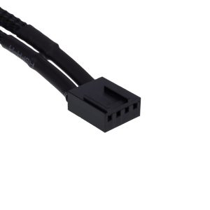 Phobya Y-cable for PWM splitter 4Pin PWM to 4Pin PWM and 4Pin Molex 50cm - black : image 3