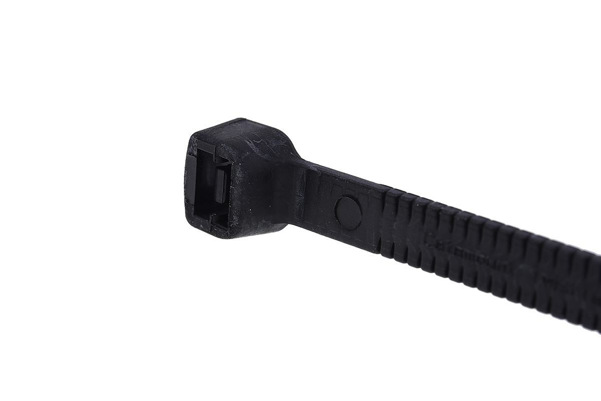 Phobya Zip tie black Twist Tail 4,7x180mm PU 10 pcs : image 2