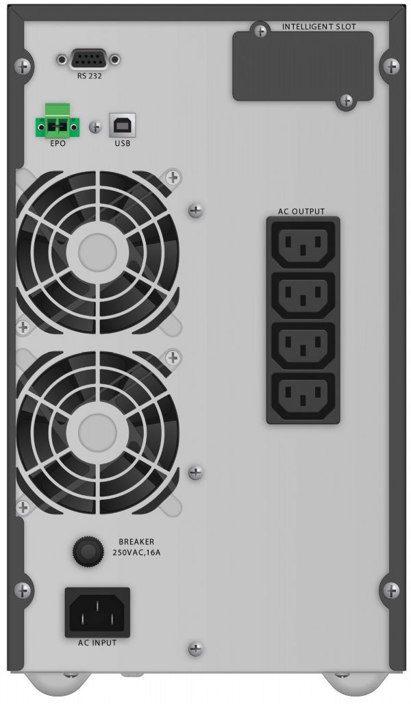 PowerWalker VFI 2000 TG LCD/IEC UPS 1800W Tower