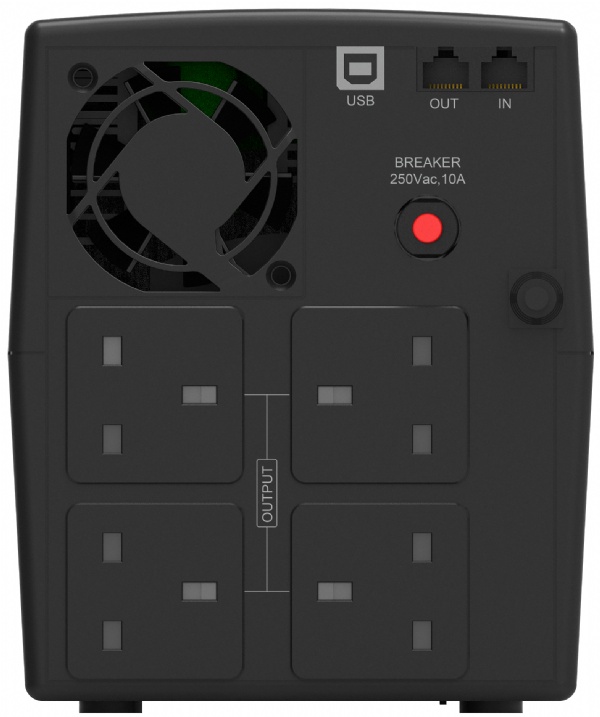 PowerWalker VI 2200 STL LCD/UK UPS 1320W