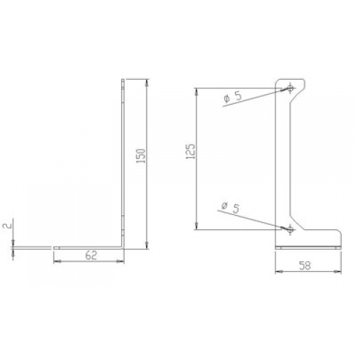 XSPC Universal Radstand V2 - 140mm