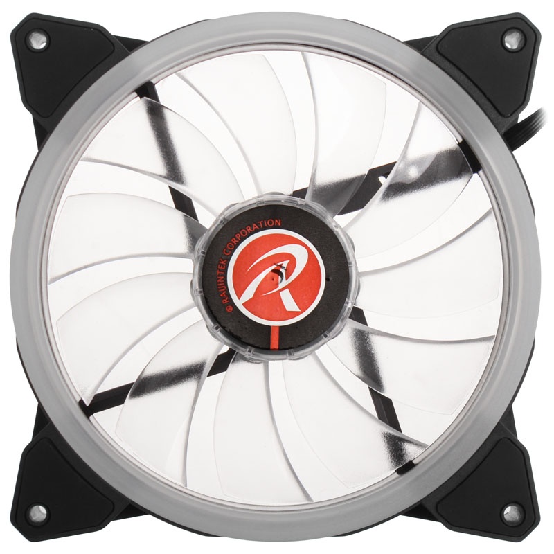 RAIJINTEK IRIS 14 Rainbow RGB LED fan, set of 3 including controller - 140mm - B-Grade