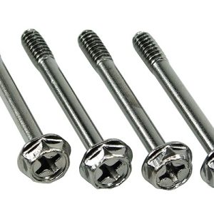 screw UNC 6-32 x 30 cross-slotted black nickel (4pcs)