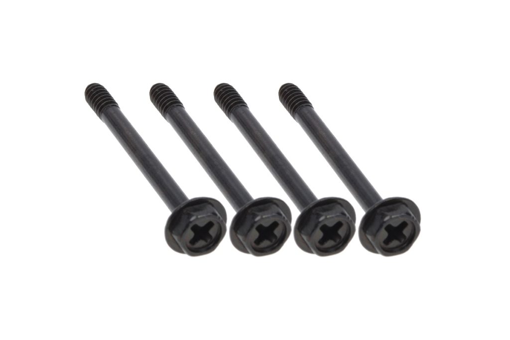 screw UNC 6-32 x 35 cross-slotted black nickel (4pcs)