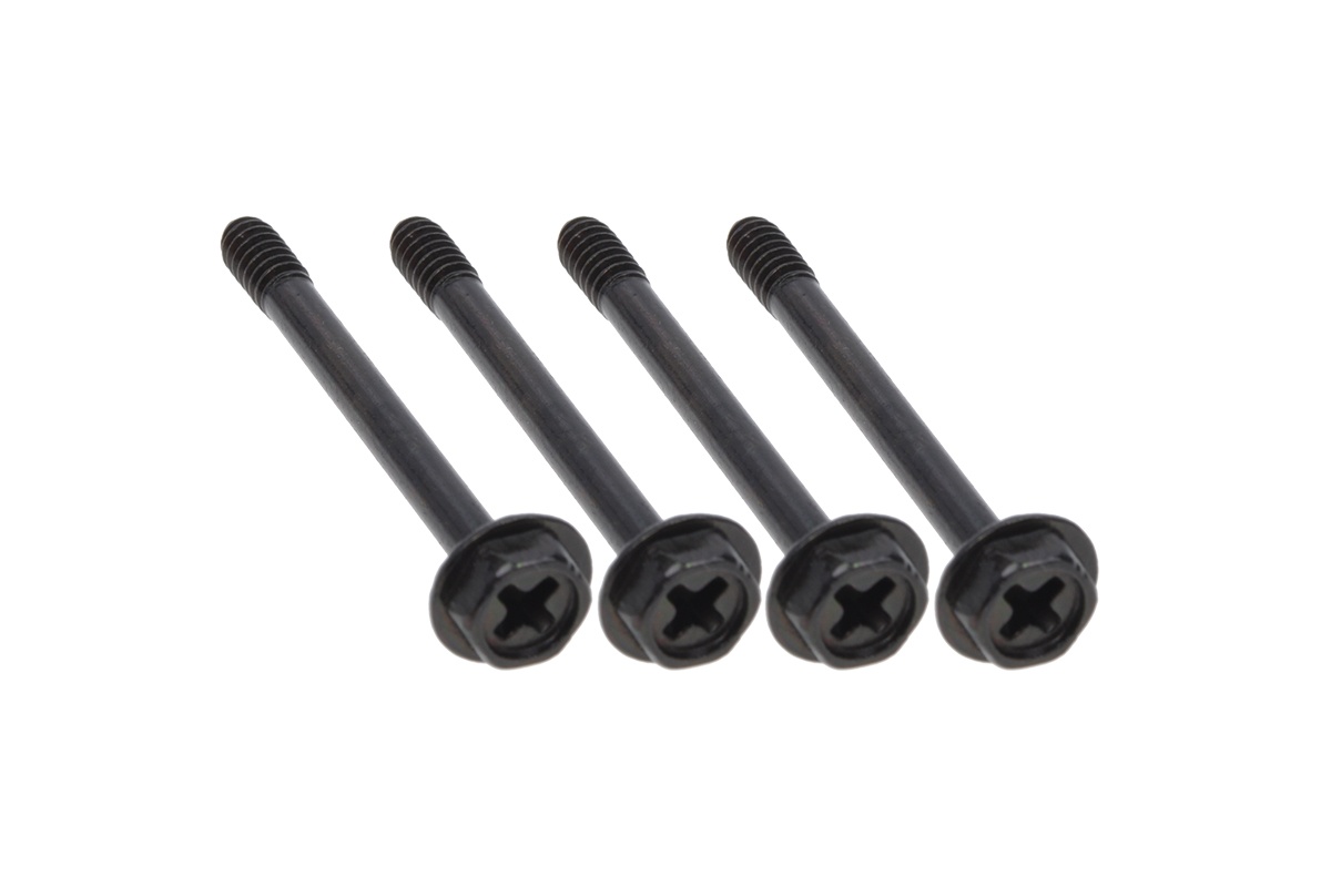 screw UNC 6-32 x 35 cross-slotted black nickel (4pcs)