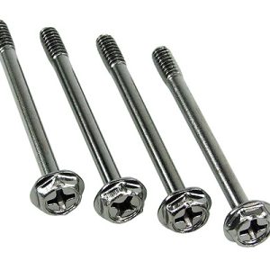 screw UNC 6-32 x 40 cross black nickel (4pcs) : image 1