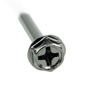 screw UNC 6-32 x 40 cross black nickel (4pcs) : image 2