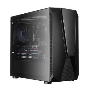 SilverStone SST-FAV1MB-PRO - FARA V1M PRO Black Gaming Case : image 1