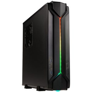 Silverstone SST-RVZ03B-ARGB Raven HTPC Case - Black