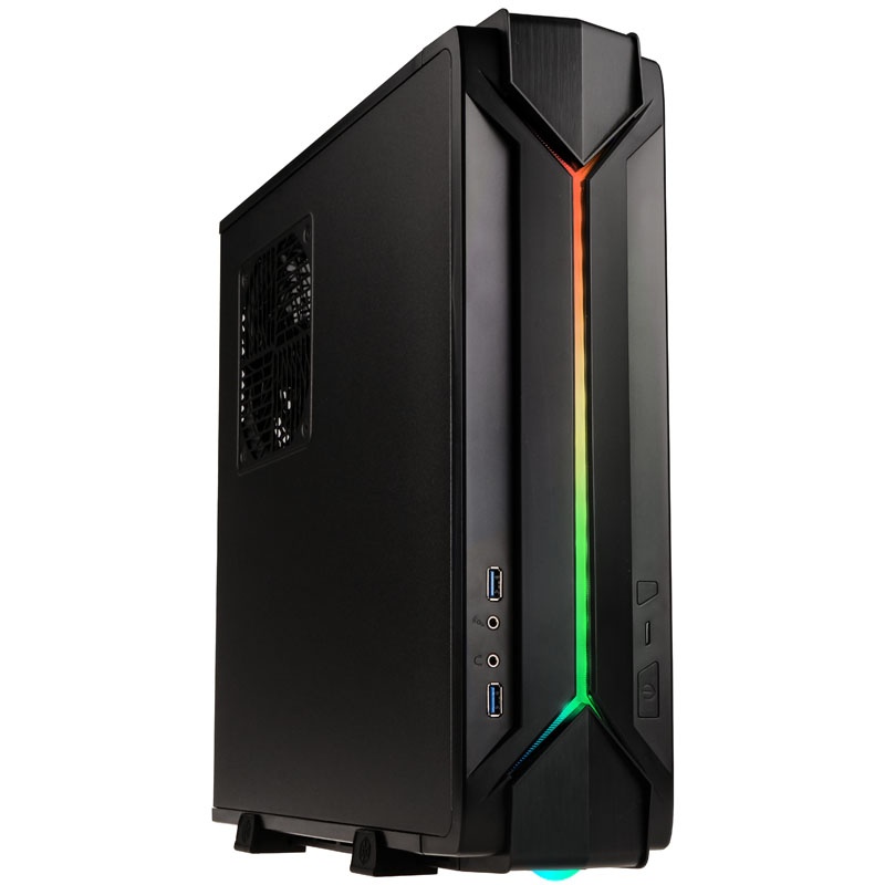 Silverstone SST-RVZ03B-ARGB Raven HTPC Case - Black