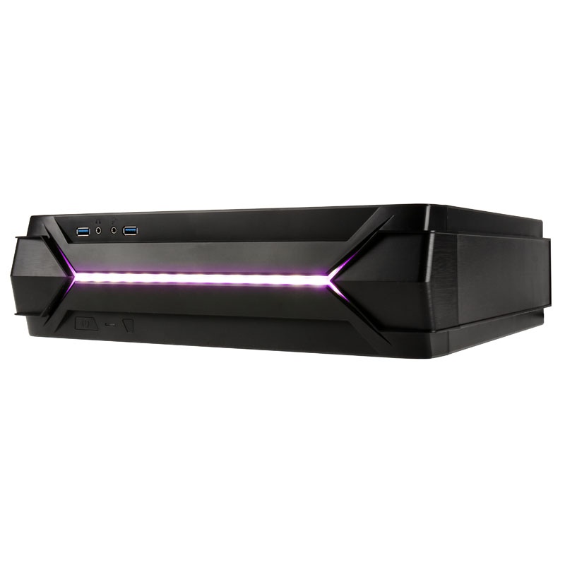 Silverstone SST-RVZ03B-ARGB Raven HTPC Case - Black
