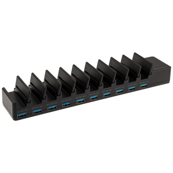 Silverstone SST-UC04B-PRO, 10 Port USB Station (60W, 2.4A) B Grade