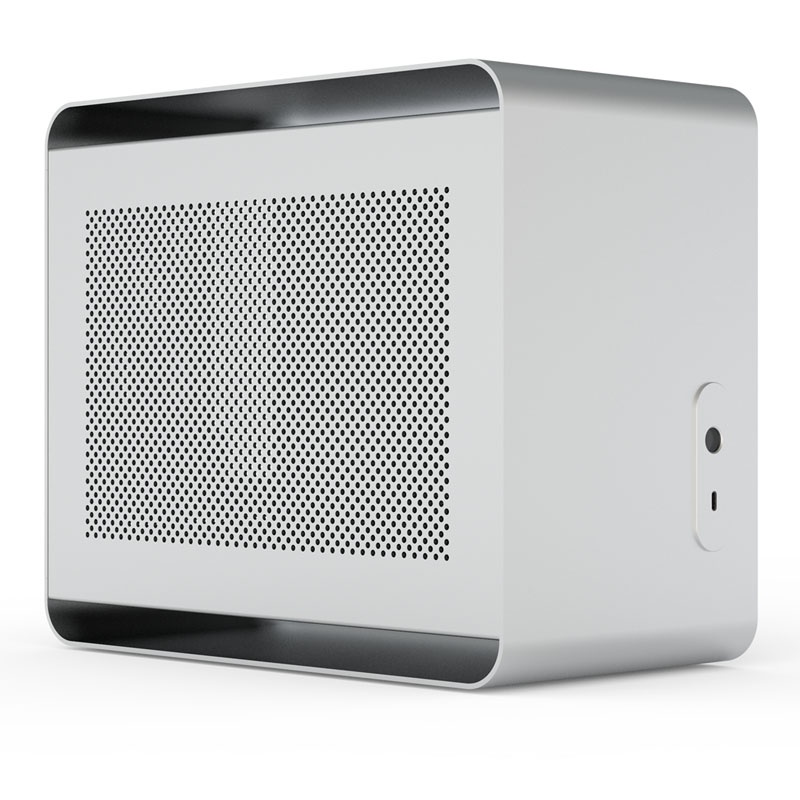 Streacom DA2 V2 Mini-ITX case - silver