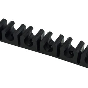 terminal strip black 13mm - 6 clips : image 1