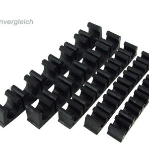 terminal strip black 13mm - 6 clips : image 3