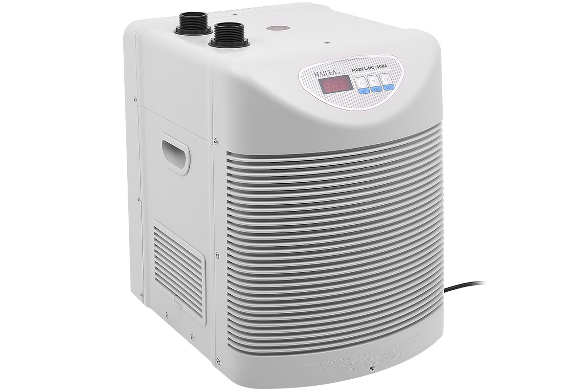 Hailea Ultra Titan 1500 Water Chiller (HC500=790 Watt Cooling Capacity) - White Special Edition