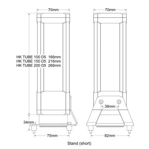 Watercool HEATKILLER Tube 100 D5