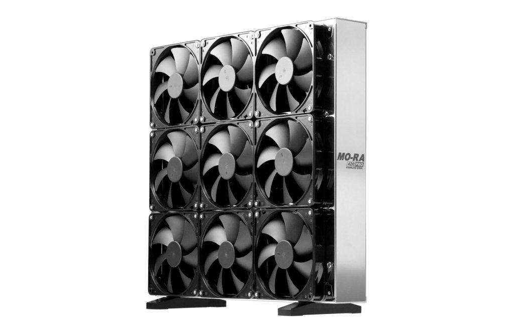 Watercool MO-RA3 radiator 420 Pro - Stainless Steel Edition ...