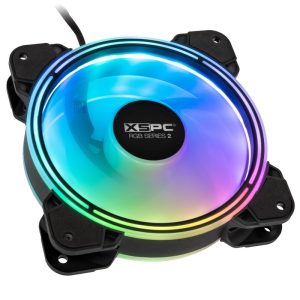 WCUK Spec HWL Black Ice Nemesis GTX240 Black Radiator and XSPC Fan Kit with Hub