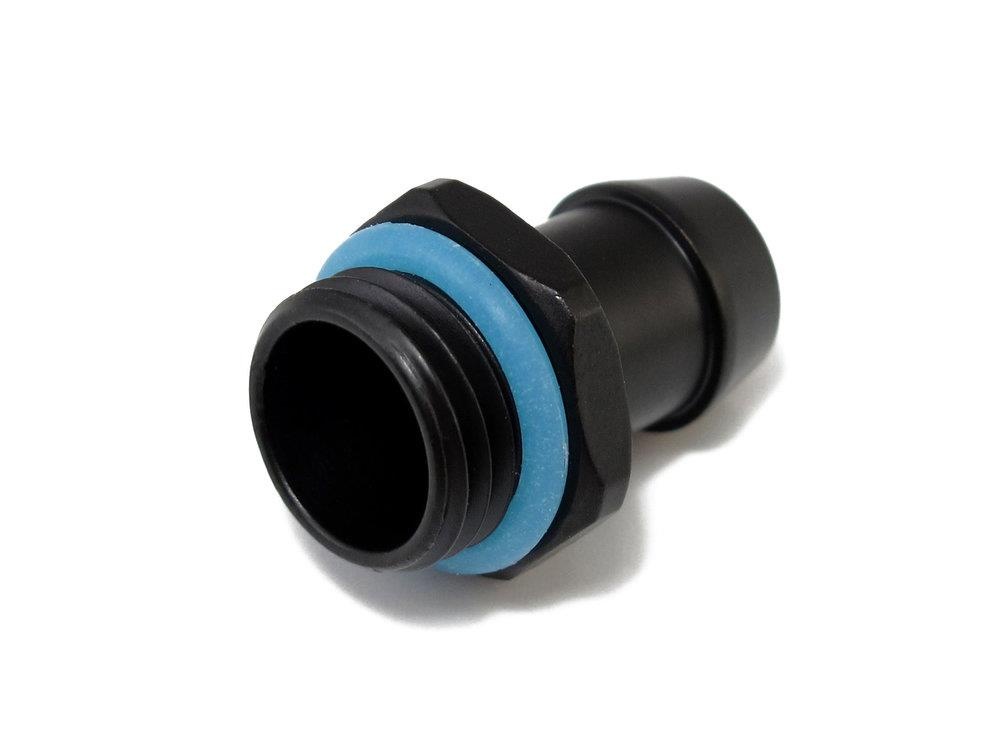 XSPC G1/4 - 3/8 Hose Tail Barb - Matte Black