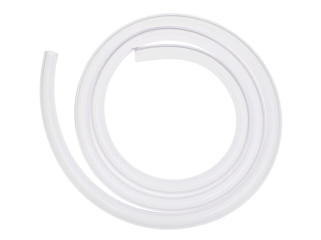 XSPC 16/10mm (3/8 ID, 5/8 OD) FLX DEHP Free Tubing, 2m (Retail Coil) - CLEAR