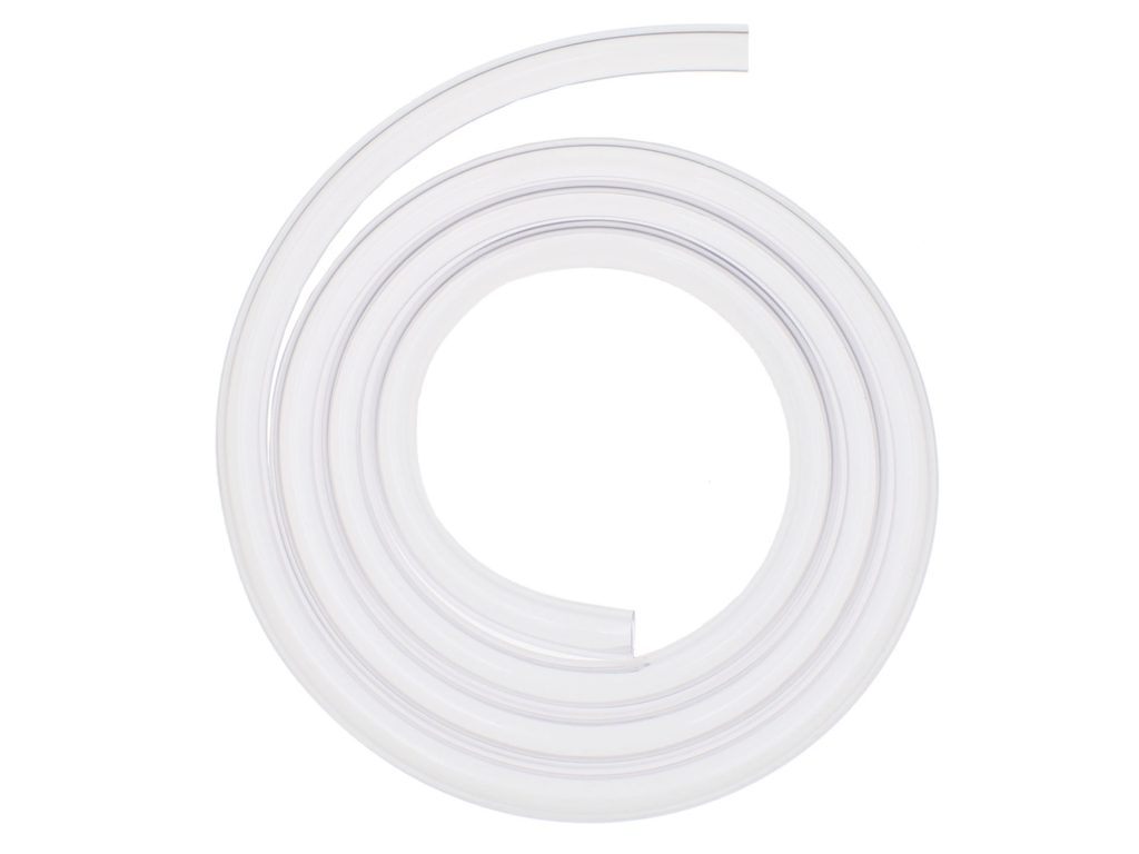 XSPC 19/12.7mm (1/2 ID, 3/4 OD) FLX DEHP Free Tubing, 2m (Retail Coil) - CLEAR