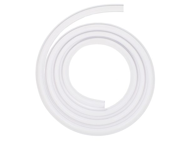 XSPC 19/12.7mm (1/2 ID, 3/4 OD) FLX DEHP Free Tubing, 2m (Retail Coil) – CLEAR