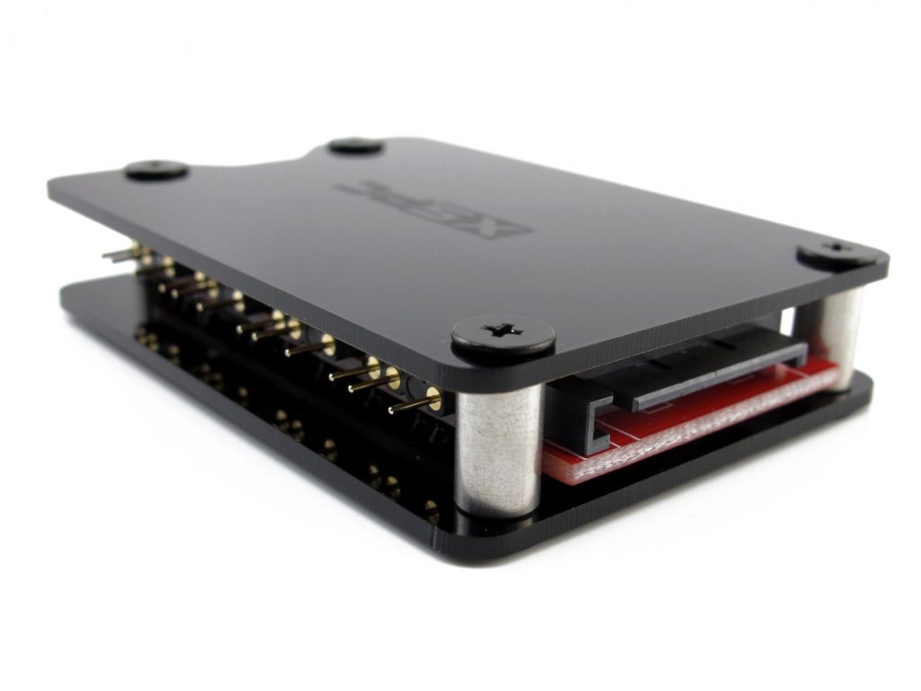 XSPC 8 Way, 3Pin, 5V, Addressable RGB Splitter Hub - SATA Powered (Black)