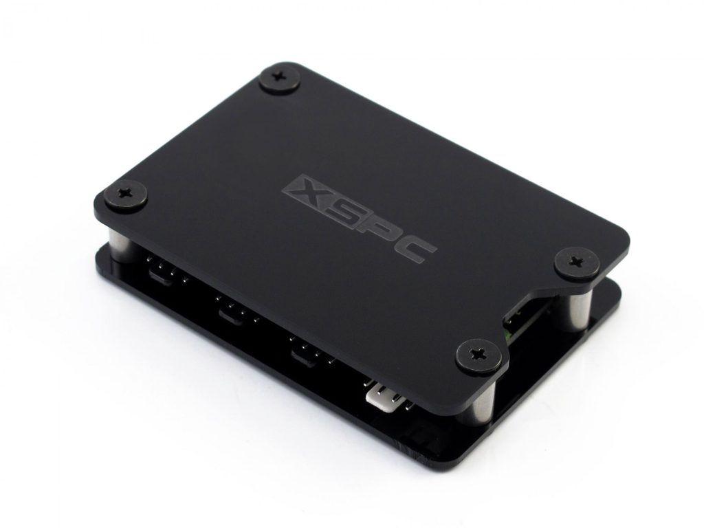 XSPC 8 Way PWM Splitter Hub - SATA Powered (Black) V2 : image 2