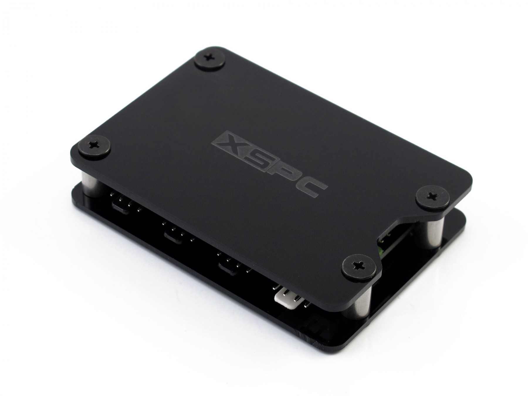 XSPC 8 Way PWM Splitter Hub - SATA Powered (Black) V2 : image 2
