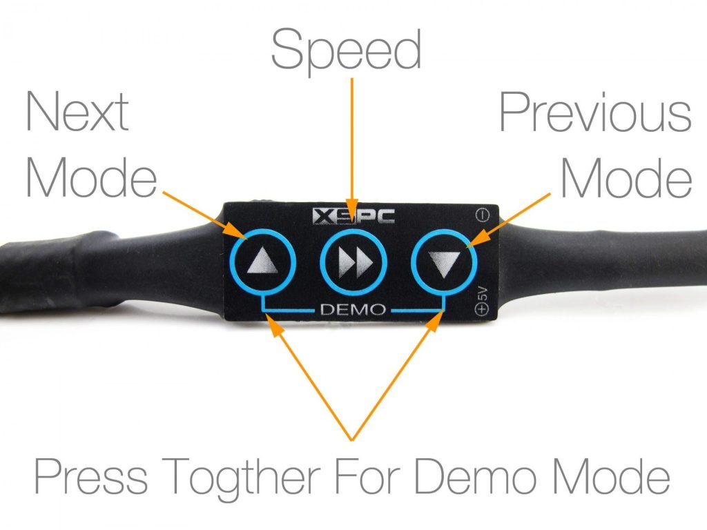 XSPC Addressable RGB SATA Controller (3pin, 5V)