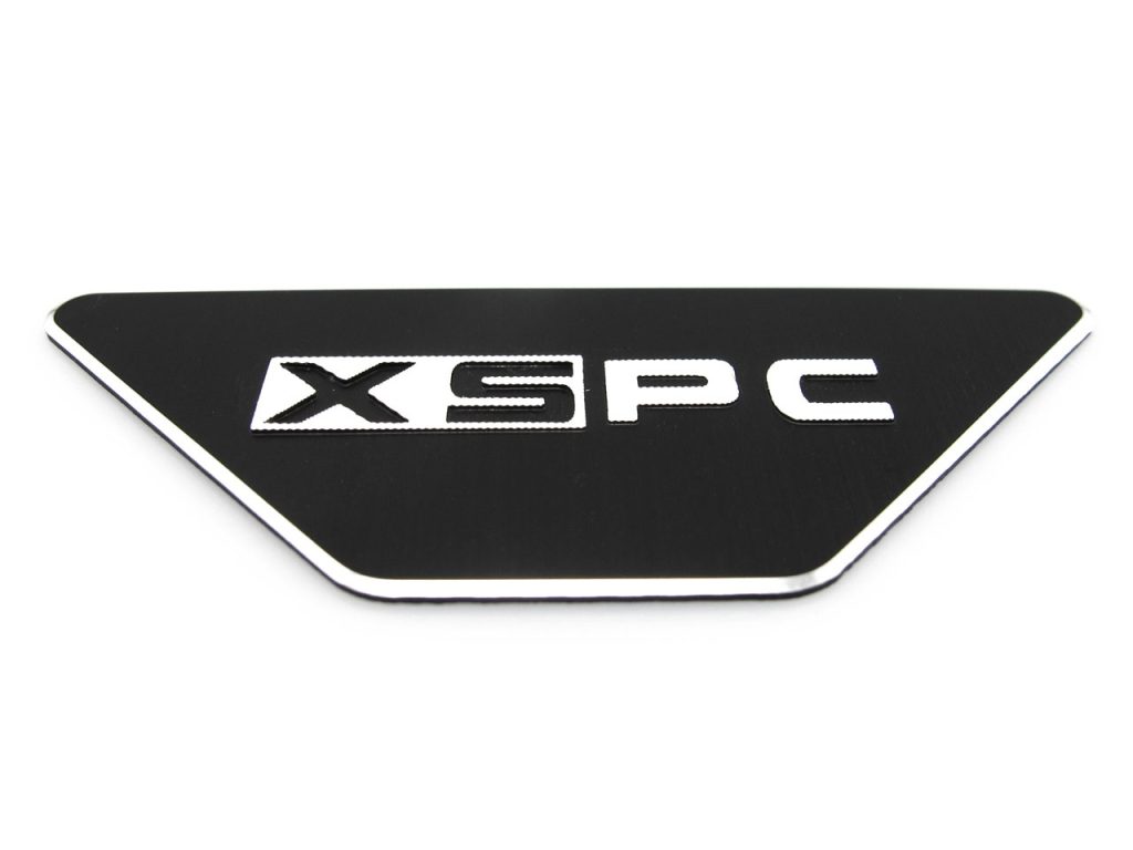 XSPC Bottom Corner Badge (Black)
