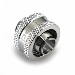 XSPC G1/4 to 3/8 ID 5/8 OD Compression Fitting V2 - Chrome