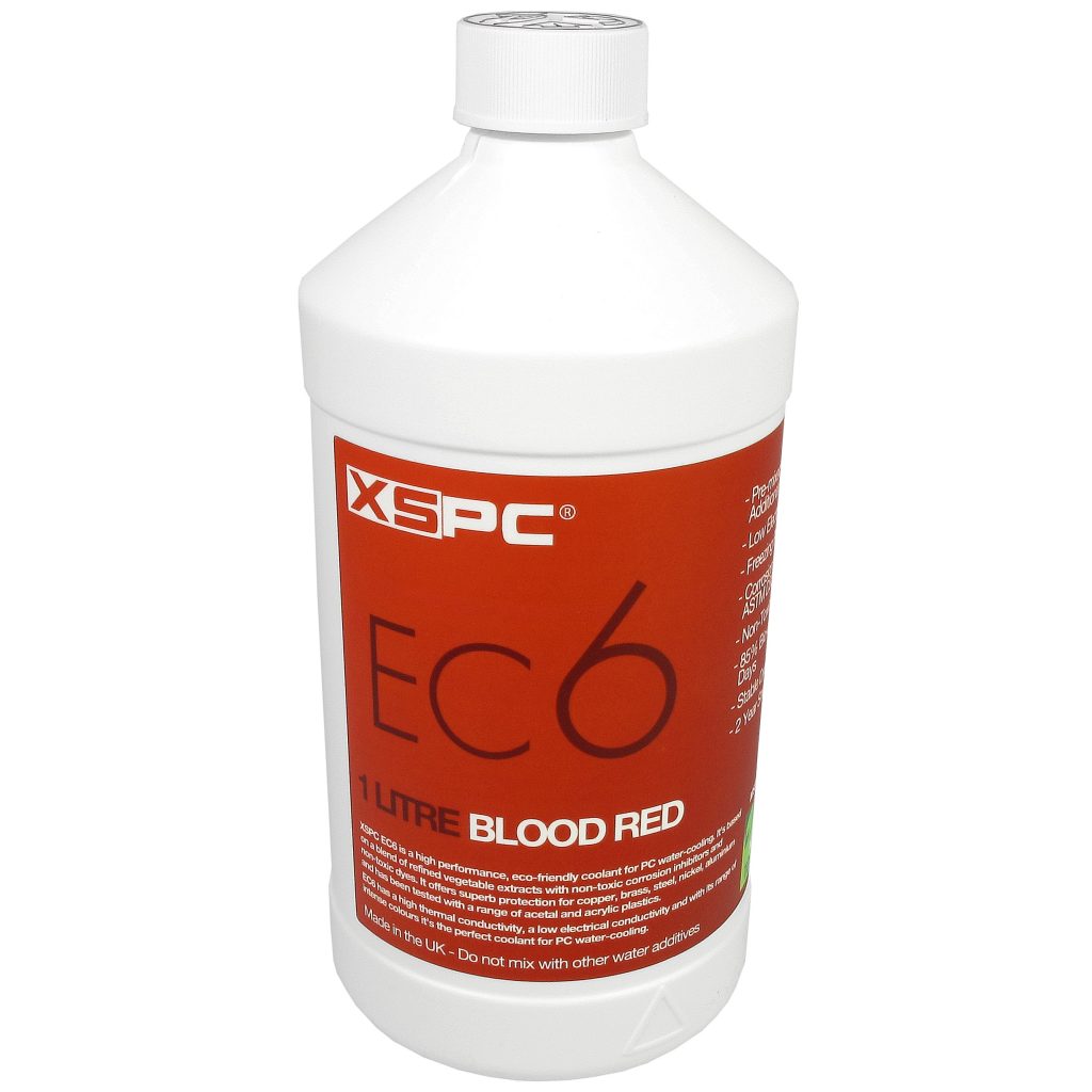 XSPC EC6 Premix Coolant - Blood Red