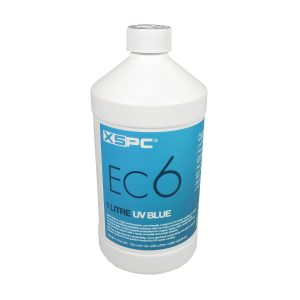 XSPC EC6 Premix Coolant - UV Blue (6 Pack)
