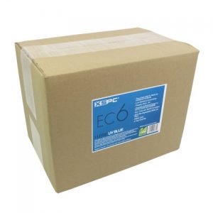 XSPC EC6 Premix Coolant - UV Blue (6 Pack)