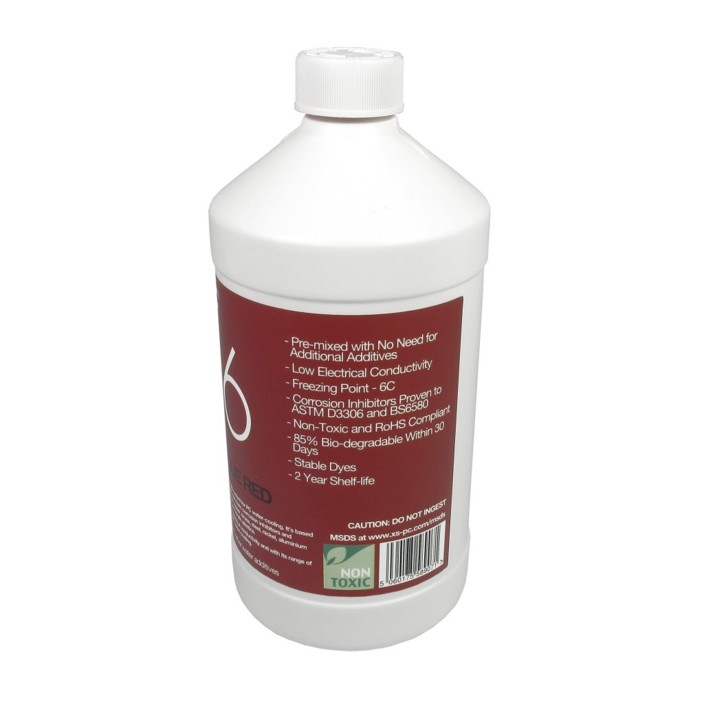 XSPC EC6 Premix Opaque Coolant - Red