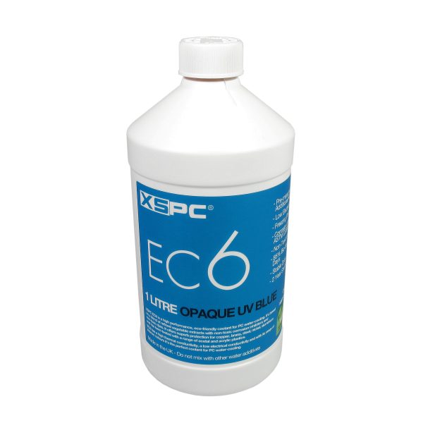 XSPC EC6 Premix Opaque Coolant – UV Blue