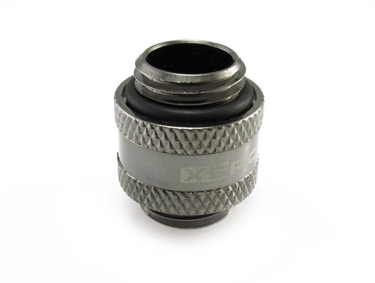 XSPC G1/4 11mm Male to Male Rotary Fitting - Black Chrome : image 2