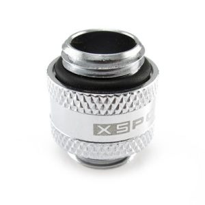XSPC G1/4 11mm Male to Male Rotary Fitting - Chrome