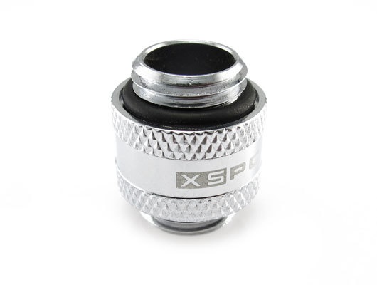 XSPC G1/4 11mm Male to Male Rotary Fitting - Chrome