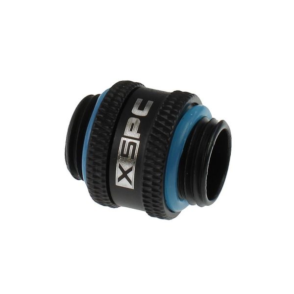 XSPC G1/4 11mm Male to Male Rotary Fitting – Matte Black