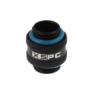 XSPC G1/4 11mm Male to Male Rotary Fitting - Matte Black
