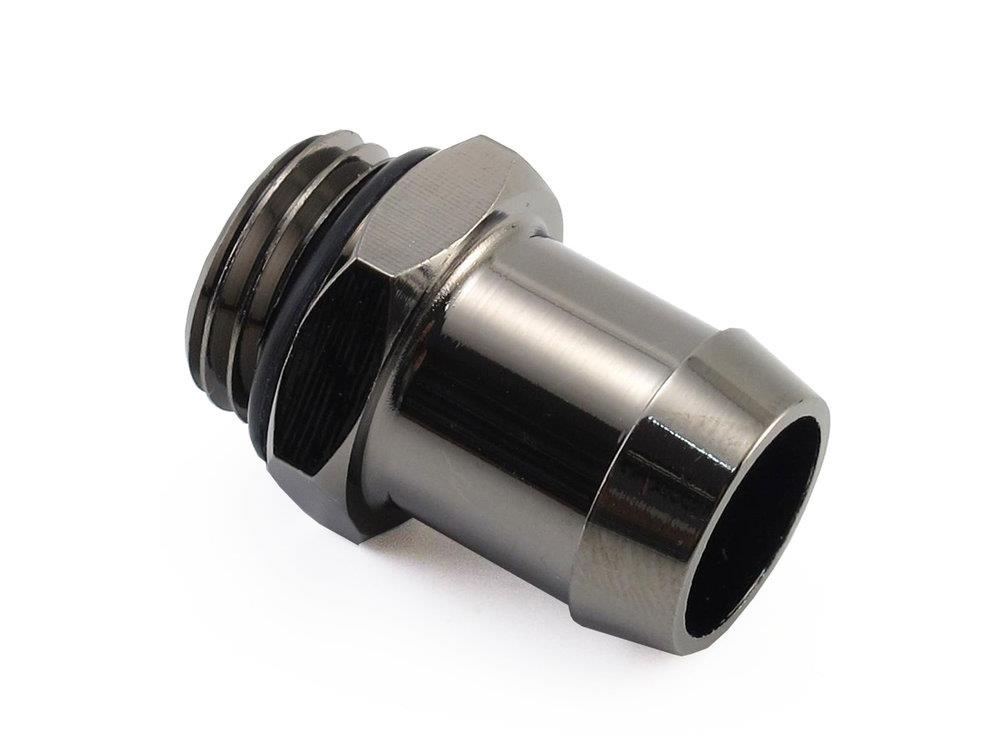 XSPC G1/4 - 1/2 Hose Tail Barb - Black Chrome