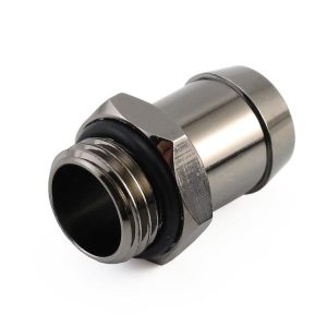 XSPC G1/4 - 1/2 Hose Tail Barb - Black Chrome
