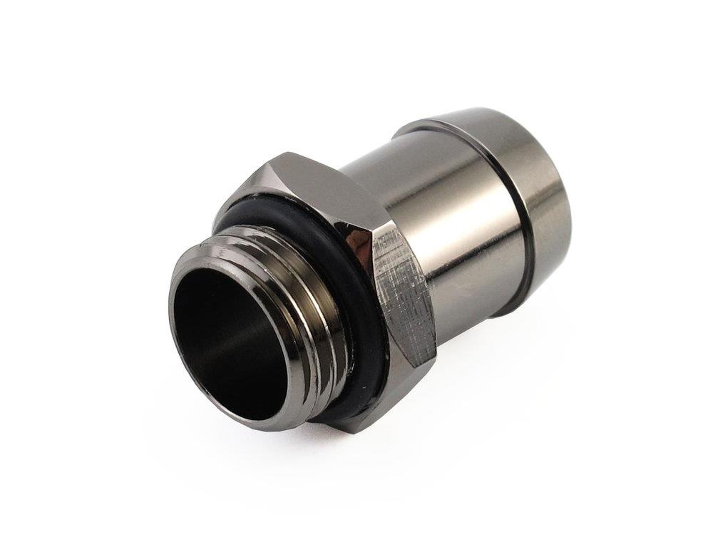 XSPC G1/4 - 1/2 Hose Tail Barb - Black Chrome