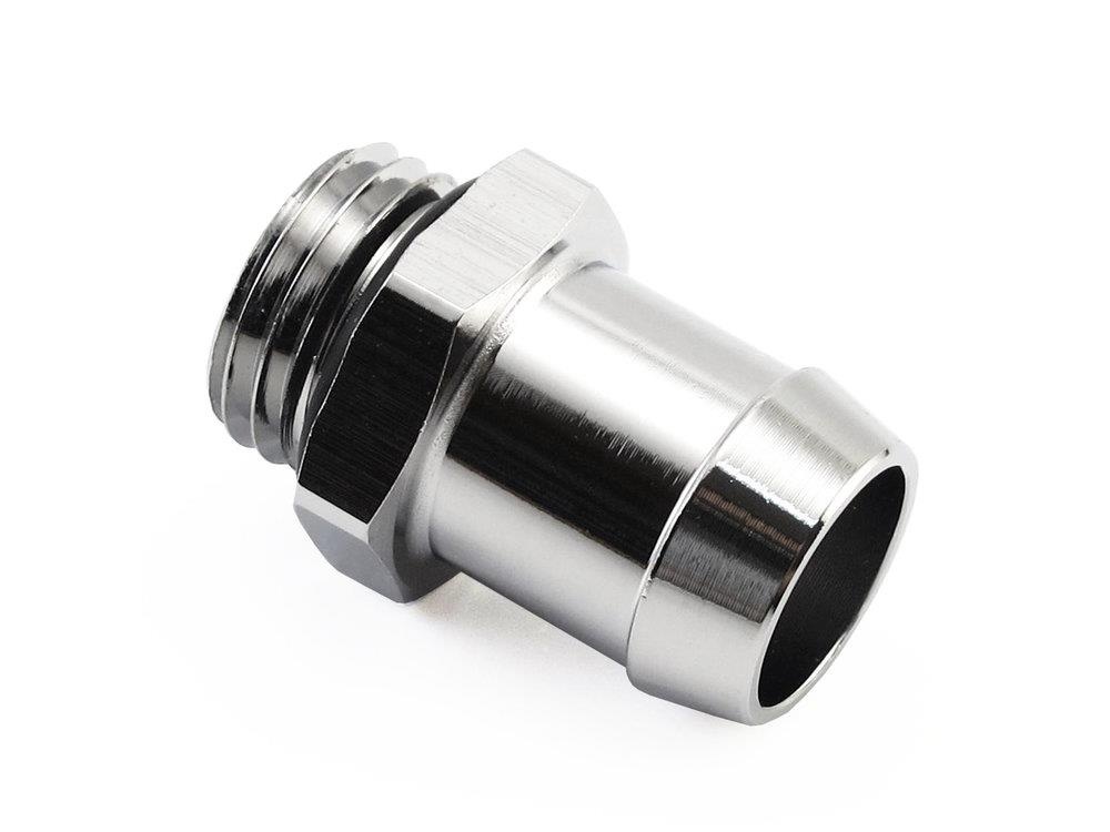 XSPC G1/4 - 1/2 Hose Tail Barb - Chrome
