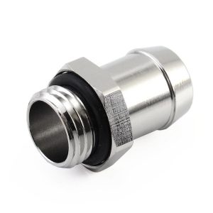 XSPC G1/4 - 1/2 Hose Tail Barb - Chrome